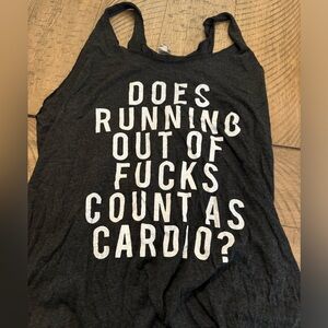 Funny work out top